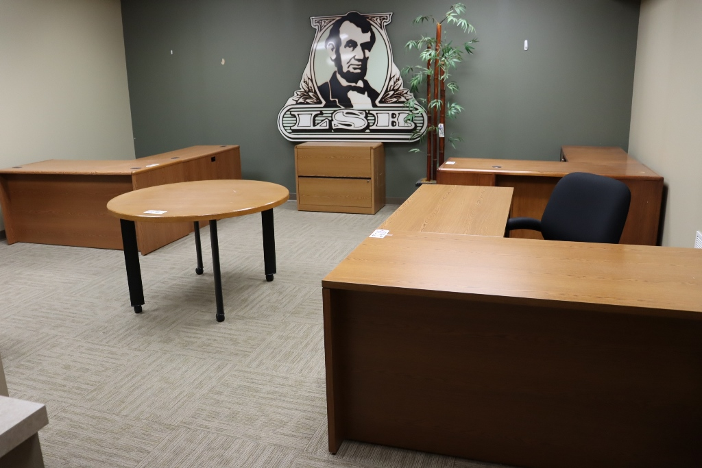 Item Image for Desks, Teller Cabinets, Chairs, Conference & More