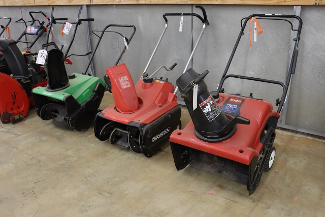 Item Image for Mowers, Genie Man Lift, Snowblowers, Retail Related & More