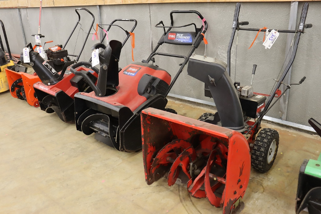 Item Image for Mowers, Genie Man Lift, Snowblowers, Retail Related & More