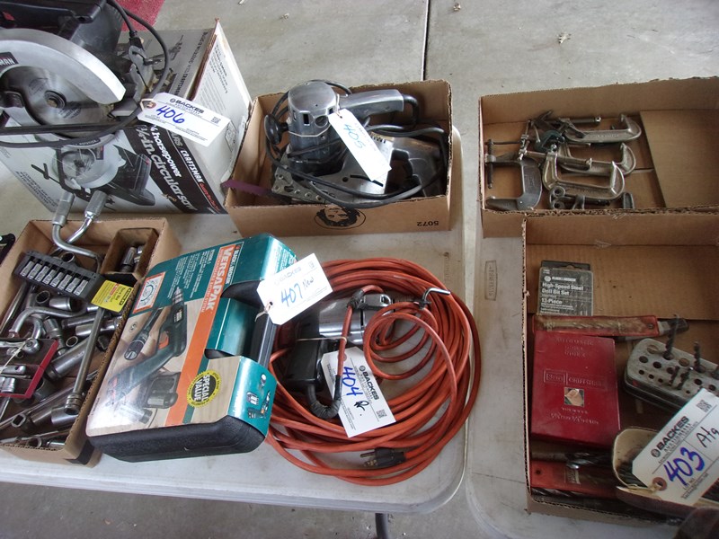 Item Image for John Deere Tractors, Shop Tools, & Household Items