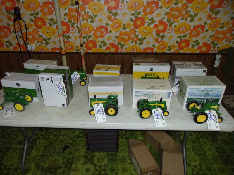 Item Image for John Deere Tractors, Shop Tools, & Household Items