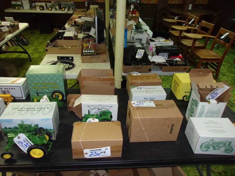 Item Image for John Deere Tractors, Shop Tools, & Household Items