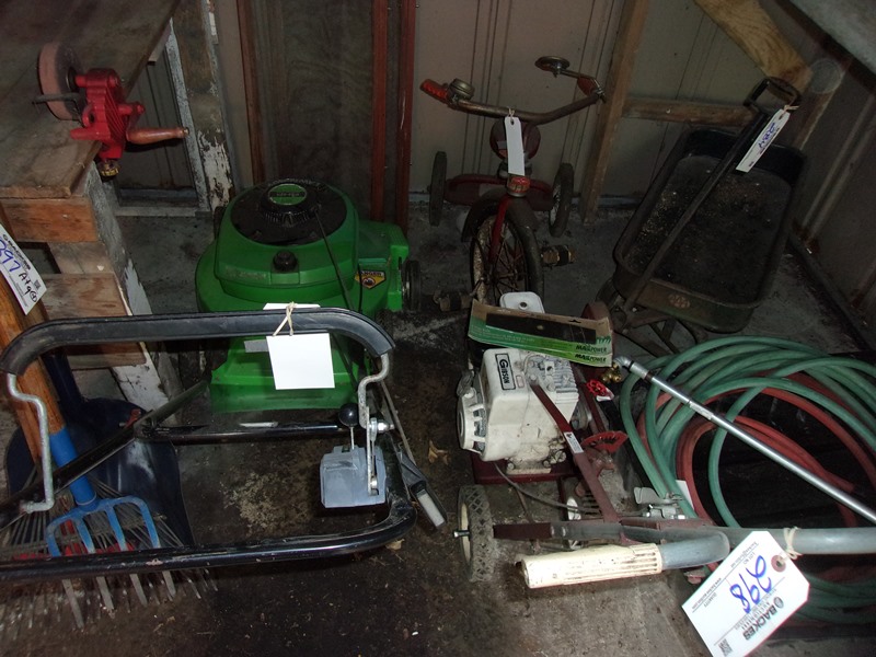Item Image for John Deere Tractors, Shop Tools, & Household Items