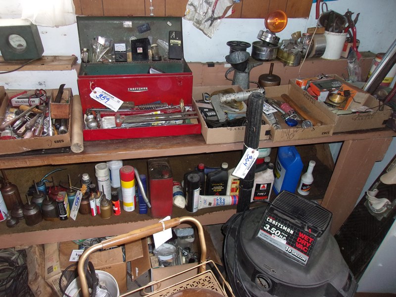 Item Image for John Deere Tractors, Shop Tools, & Household Items