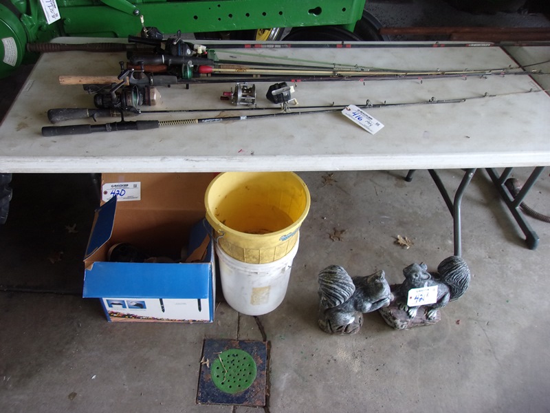 Item Image for John Deere Tractors, Shop Tools, & Household Items