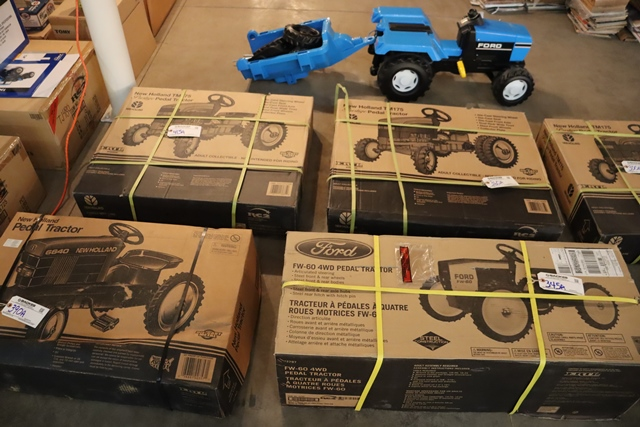 Item Image for 30 pedal cars - Massive amount of Collector Ford Tractors and Cars