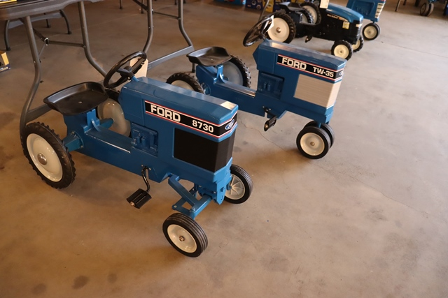 Item Image for 30 pedal cars - Massive amount of Collector Ford Tractors and Cars