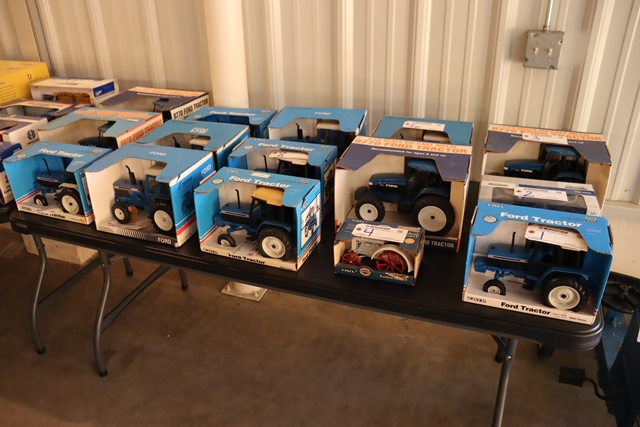 Item Image for 30 pedal cars - Massive amount of Collector Ford Tractors and Cars