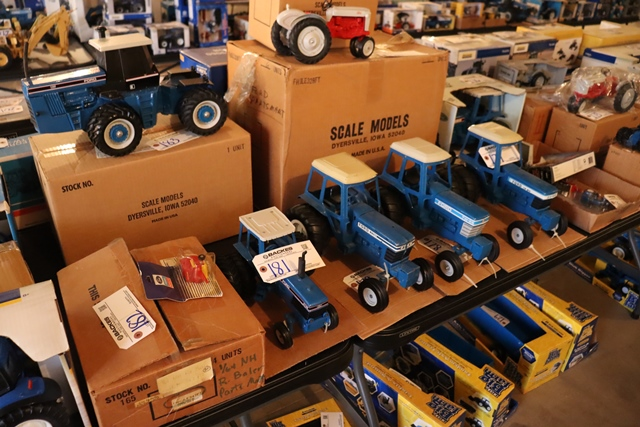 Item Image for 30 pedal cars - Massive amount of Collector Ford Tractors and Cars
