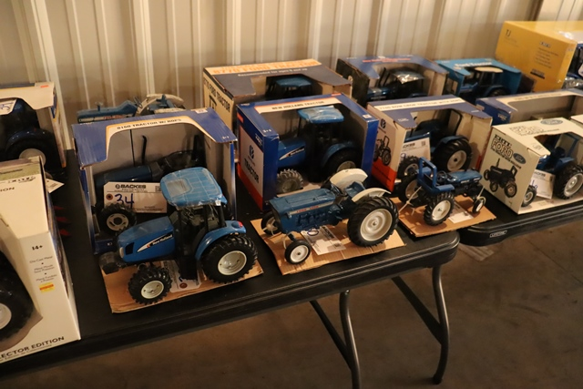 Item Image for 30 pedal cars - Massive amount of Collector Ford Tractors and Cars