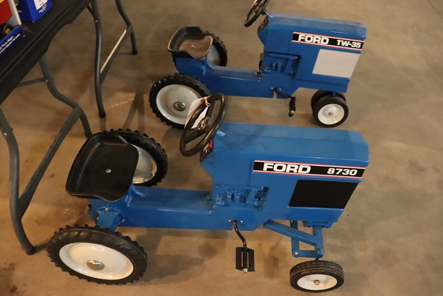Item Image for 30 pedal cars - Massive amount of Collector Ford Tractors and Cars