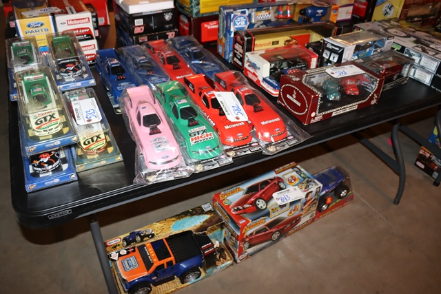 Item Image for 30 pedal cars - Massive amount of Collector Ford Tractors and Cars