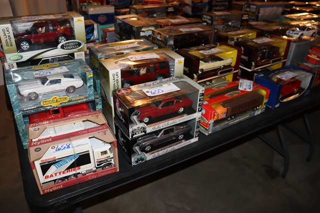 Item Image for 30 pedal cars - Massive amount of Collector Ford Tractors and Cars