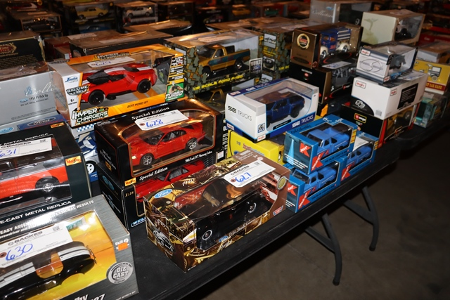 Item Image for 30 pedal cars - Massive amount of Collector Ford Tractors and Cars