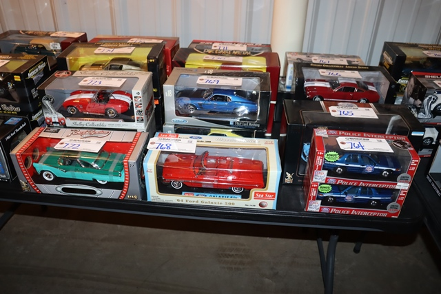 Item Image for 30 pedal cars - Massive amount of Collector Ford Tractors and Cars