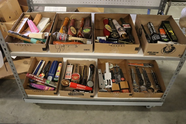 Item Image for Games - Decor - Pallet of LP's - Pizza - Kitchen Equipment - Tap Handle Collection