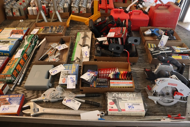 Item Image for Huge Offering of Hand & Power Tools, Woodworking & Shop Equipment - Oils & Lubricants