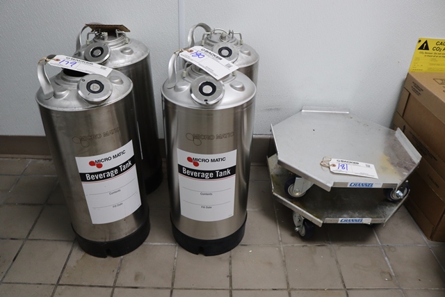 Item Image for Fantastic Like New Walk-In Coolers, Refrigeration, Complete Beer Tap System, Restaurant & Seating Online Auction