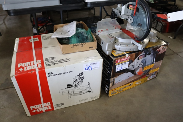 Item Image for Over 900 lots of Craftsman new hand and power tools