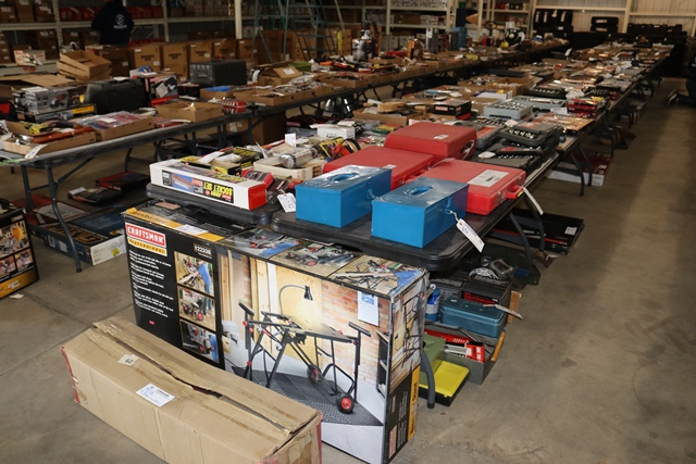 Item Image for Over 900 lots of Craftsman new hand and power tools
