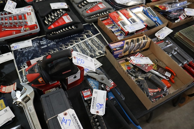Item Image for Over 900 lots of Craftsman new hand and power tools