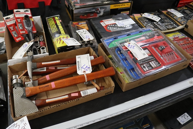 Item Image for Over 900 lots of Craftsman new hand and power tools