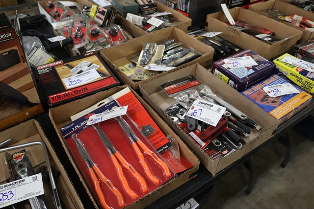 Item Image for Over 900 lots of Craftsman new hand and power tools