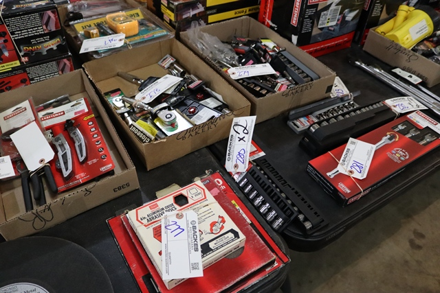 Item Image for Over 900 lots of Craftsman new hand and power tools