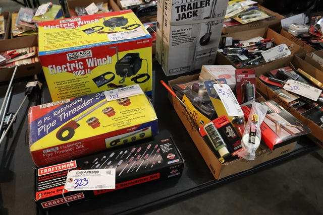 Item Image for Over 900 lots of Craftsman new hand and power tools