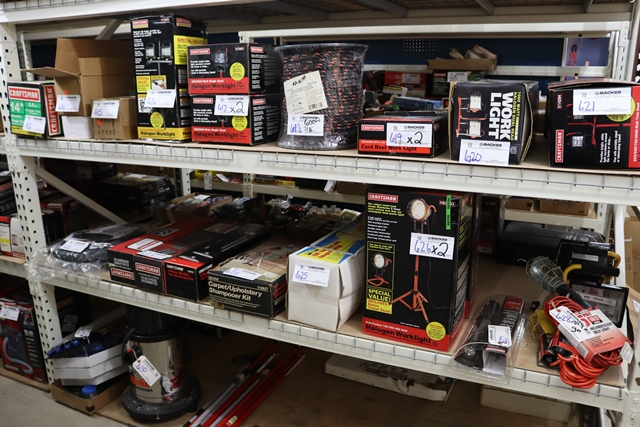 Item Image for Over 900 lots of Craftsman new hand and power tools