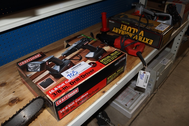 Item Image for Over 900 lots of Craftsman new hand and power tools