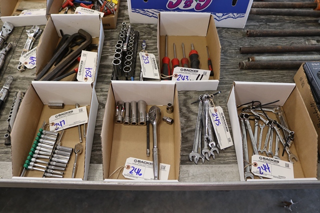 Item Image for 2 International Tractors, Box Truck, Pontoon, Tools and Acreage