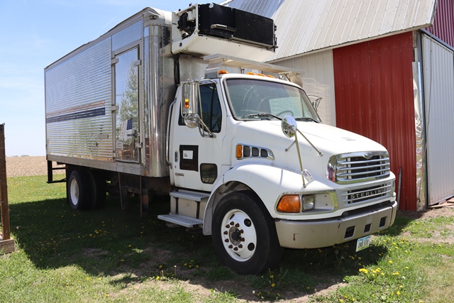 Item Image for 2 International Tractors, Box Truck, Pontoon, Tools and Acreage