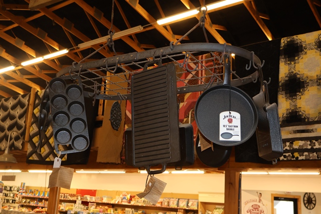 Item Image for Massive amount of cast iron, Seiko Clocks, Kitchen wares, Quilts, Candles & More