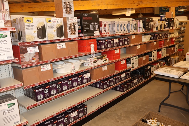 Item Image for Massive amount of cast iron, Seiko Clocks, Kitchen wares, Quilts, Candles & More