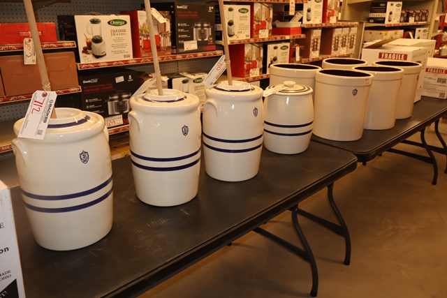 Item Image for Massive amount of cast iron, Seiko Clocks, Kitchen wares, Quilts, Candles & More