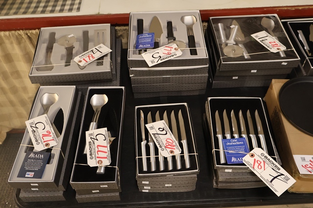 Item Image for Massive amount of cast iron, Seiko Clocks, Kitchen wares, Quilts, Candles & More