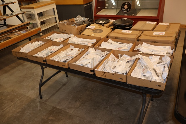 Item Image for Massive amount of cast iron, Seiko Clocks, Kitchen wares, Quilts, Candles & More