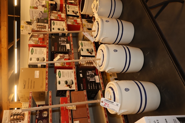 Item Image for Massive amount of cast iron, Seiko Clocks, Kitchen wares, Quilts, Candles & More