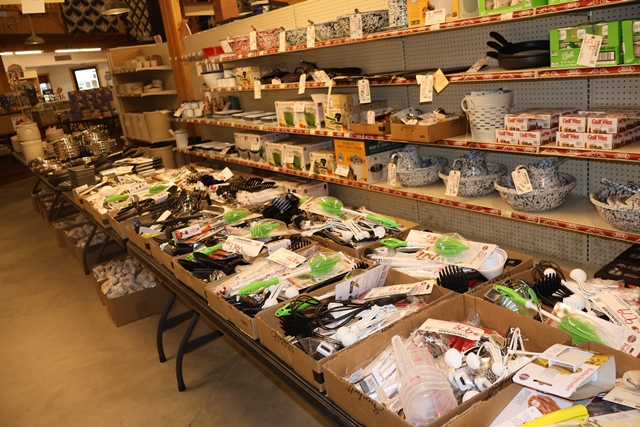 Item Image for Massive amount of cast iron, Seiko Clocks, Kitchen wares, Quilts, Candles & More