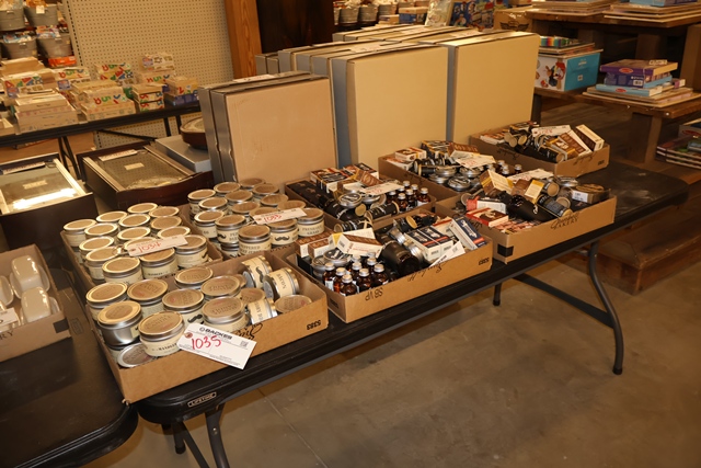 Item Image for Massive amount of cast iron, Seiko Clocks, Kitchen wares, Quilts, Candles & More