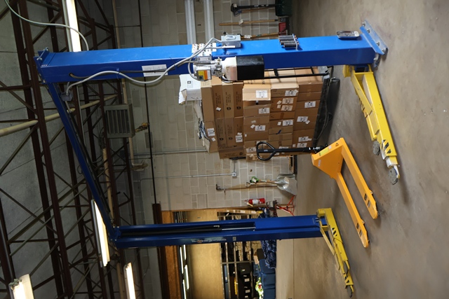 Item Image for 2 Post Hoist - Light industrial Shelving - Laundry - Huge offering of new/used inventory