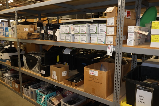 Item Image for 2 Post Hoist - Light industrial Shelving - Laundry - Huge offering of new/used inventory