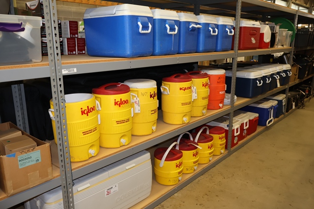 Item Image for 2 Post Hoist - Light industrial Shelving - Laundry - Huge offering of new/used inventory