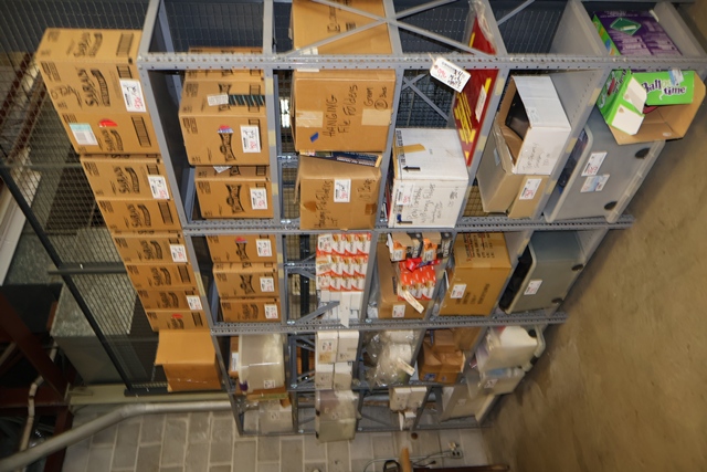 Item Image for 2 Post Hoist - Light industrial Shelving - Laundry - Huge offering of new/used inventory