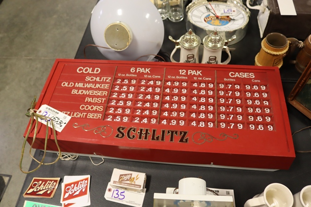 Item Image for Amazing offering of vintage Schlitz signs
