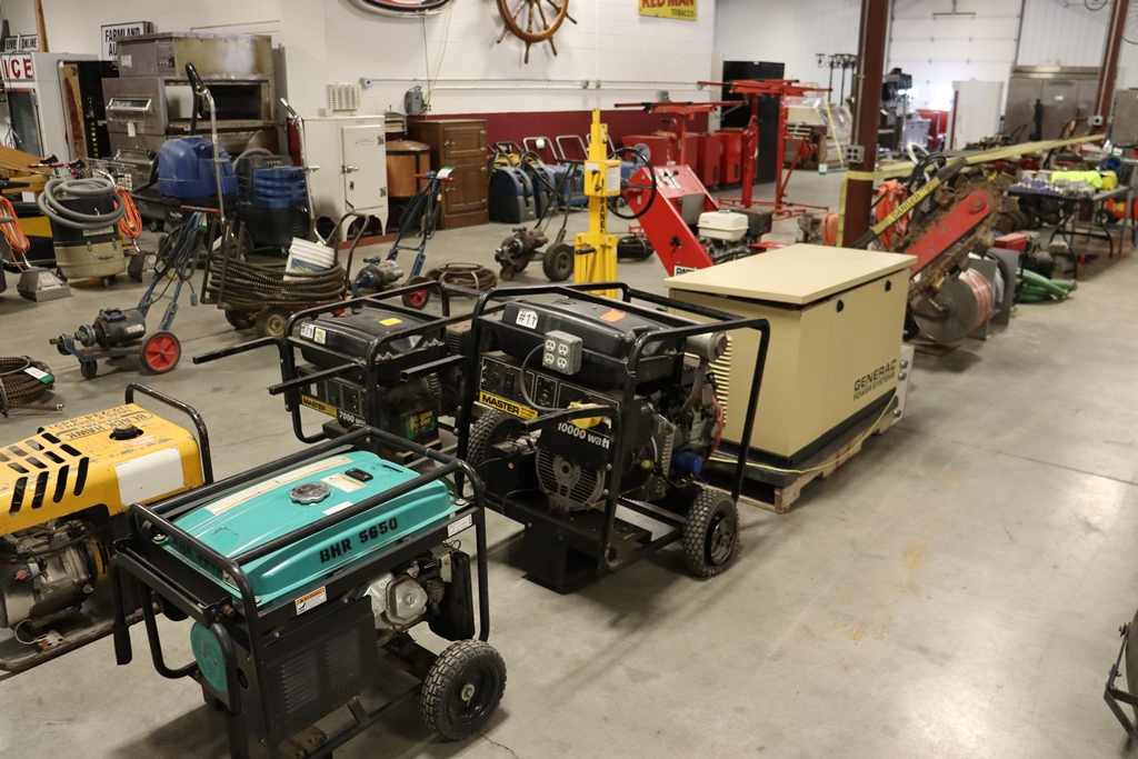 Item Image for Lawn & Garden, Hand & Power Tools, Generators - Plus new windows and doors and more!