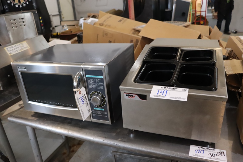 Sold at Auction: KENMORE 1000W UNDER CABINET MICROWAVE