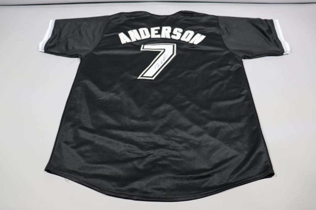 Brad Wingfield Signed Danbury Trashers Black Game Model Jersey