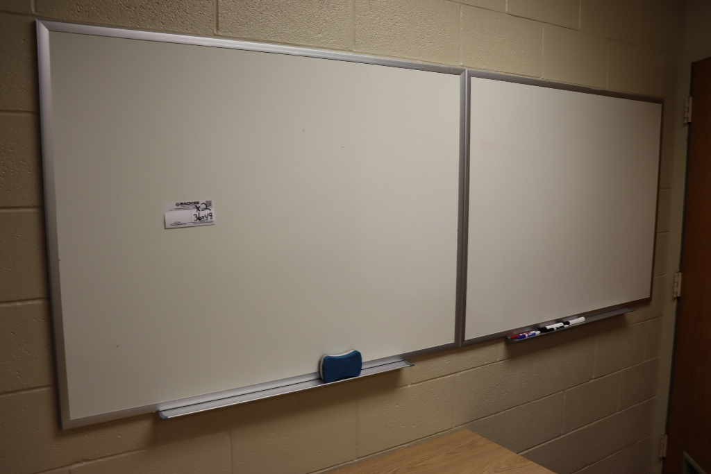 Magnetic Steel Mobile Dry Erase Board - 6 x 4' H-7179 - Uline